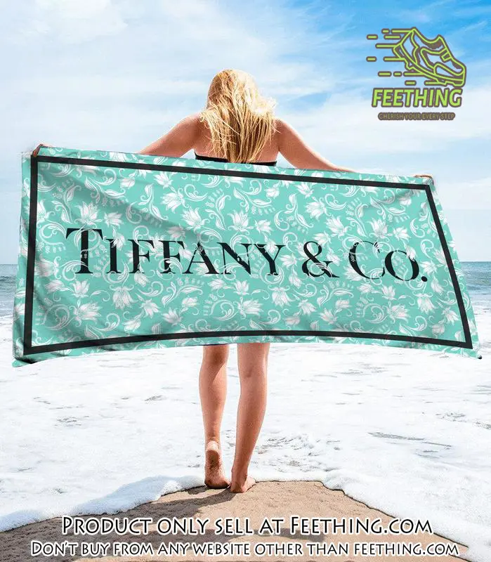 Tiffany & co. beach towel luxury brand hot trending summer  bt00346 ft4819032
